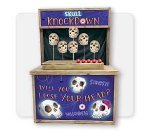 Skull Knockdown Toss
