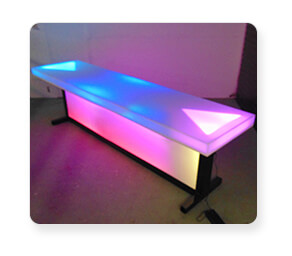 Beer Pong Table Glow