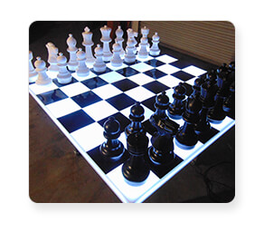 Light Up Chess and Checkers