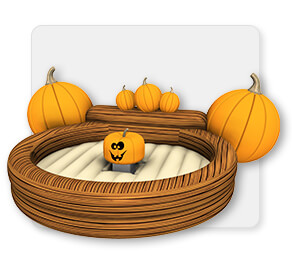 Mechanical Pumpkin Ride