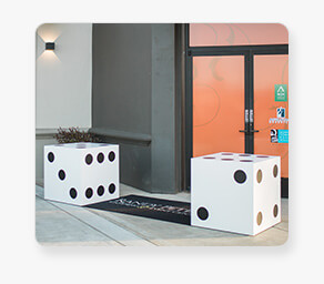 Oversized Dice