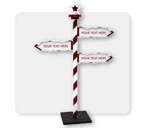 Giant Northpole Sign