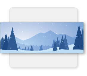 Winter Backdrop