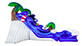 17' Malibu Splash Slide