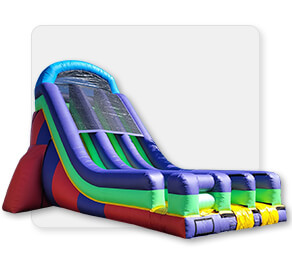 22' Dual Lane Dry Slide